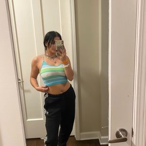 Walmart athletic cropped tank
